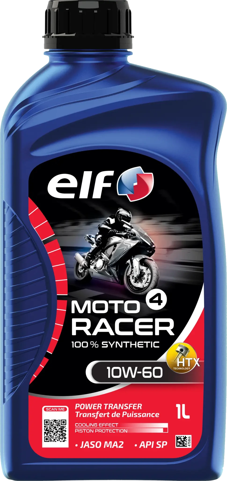 ÕLI MOTO 4 RACER 10W-60 SYN 1L