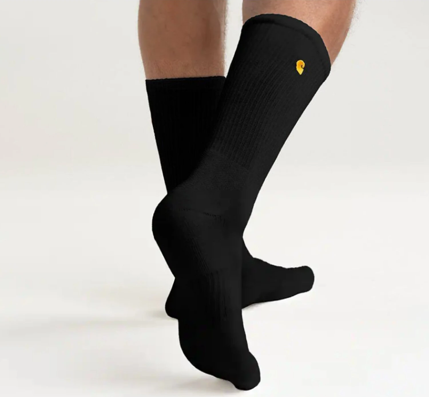 Carhartt Force™ Midweight Crew socks 2 Pack, Black, XL