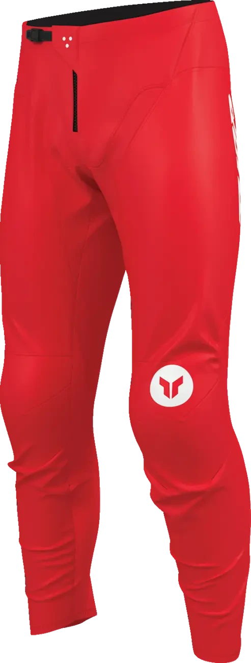 PANT YTH RIDEMODE MENACE RED 20