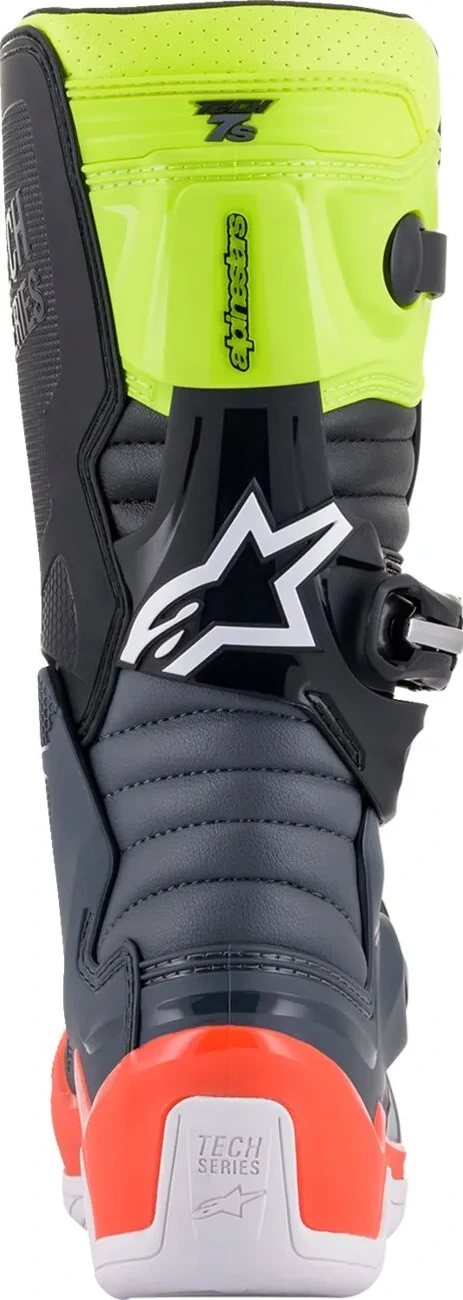 BOOT TECH7S GY/RD/YL 2