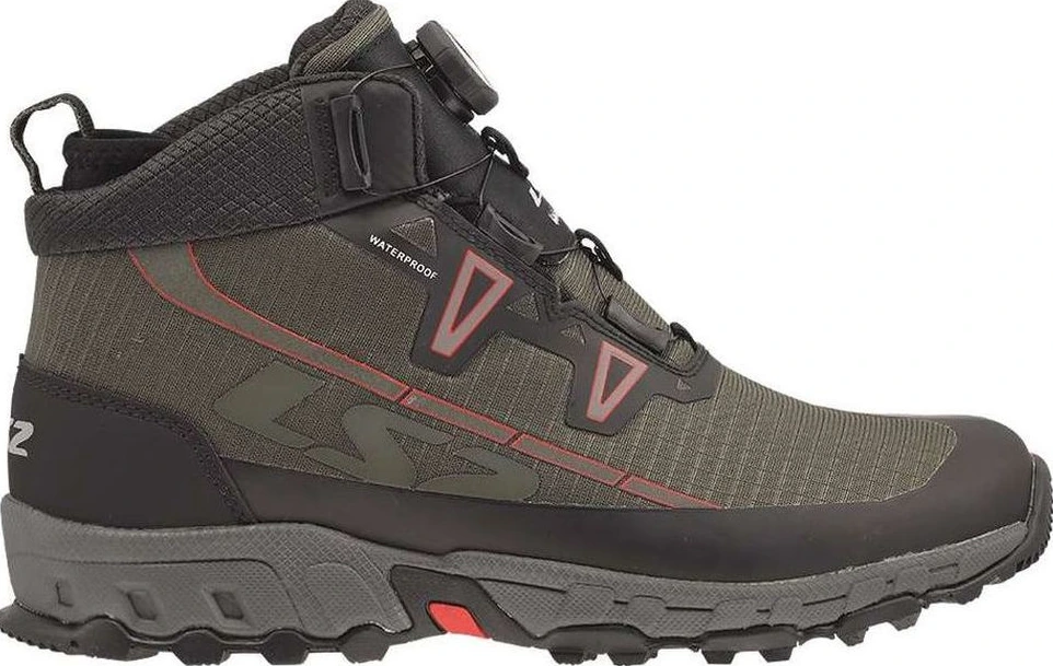 LS2 Trekker Man Waterproof Boots - Green, 41