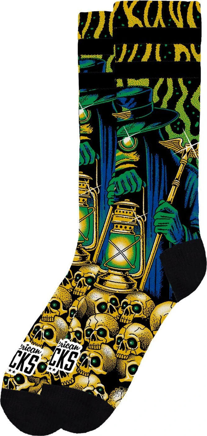 American Socks Black Plague Signature sokid, mitmevärvilised, S/M