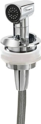Osculati Saturn shower w/horizontal mixer chromed