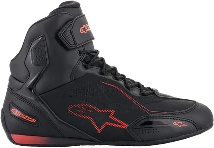 Alpinestars Shoes Faster-3 Drystar Black/Red fluo, 40