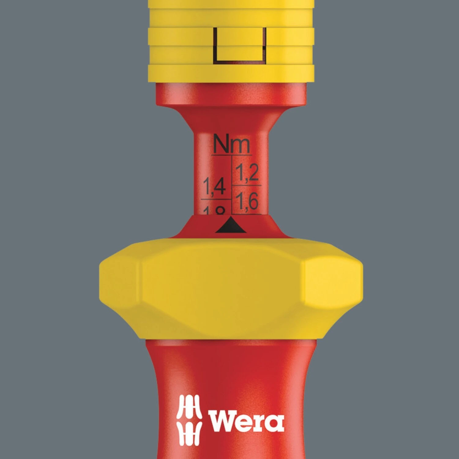Wera adjustable torque handle VDE Kraftform, Red
