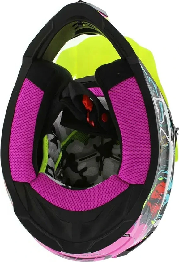 LS2 MX437 FAST II MINI GORILLA Helmet - S, Purple