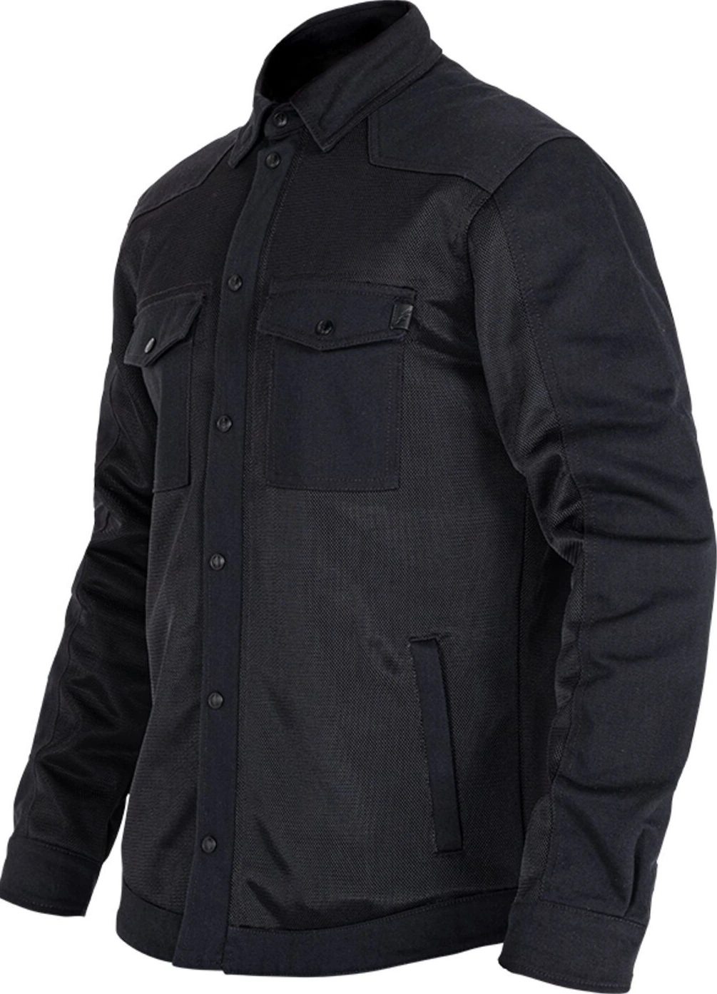 John Doe Aero Mesh motoshirt, Black, 2XL