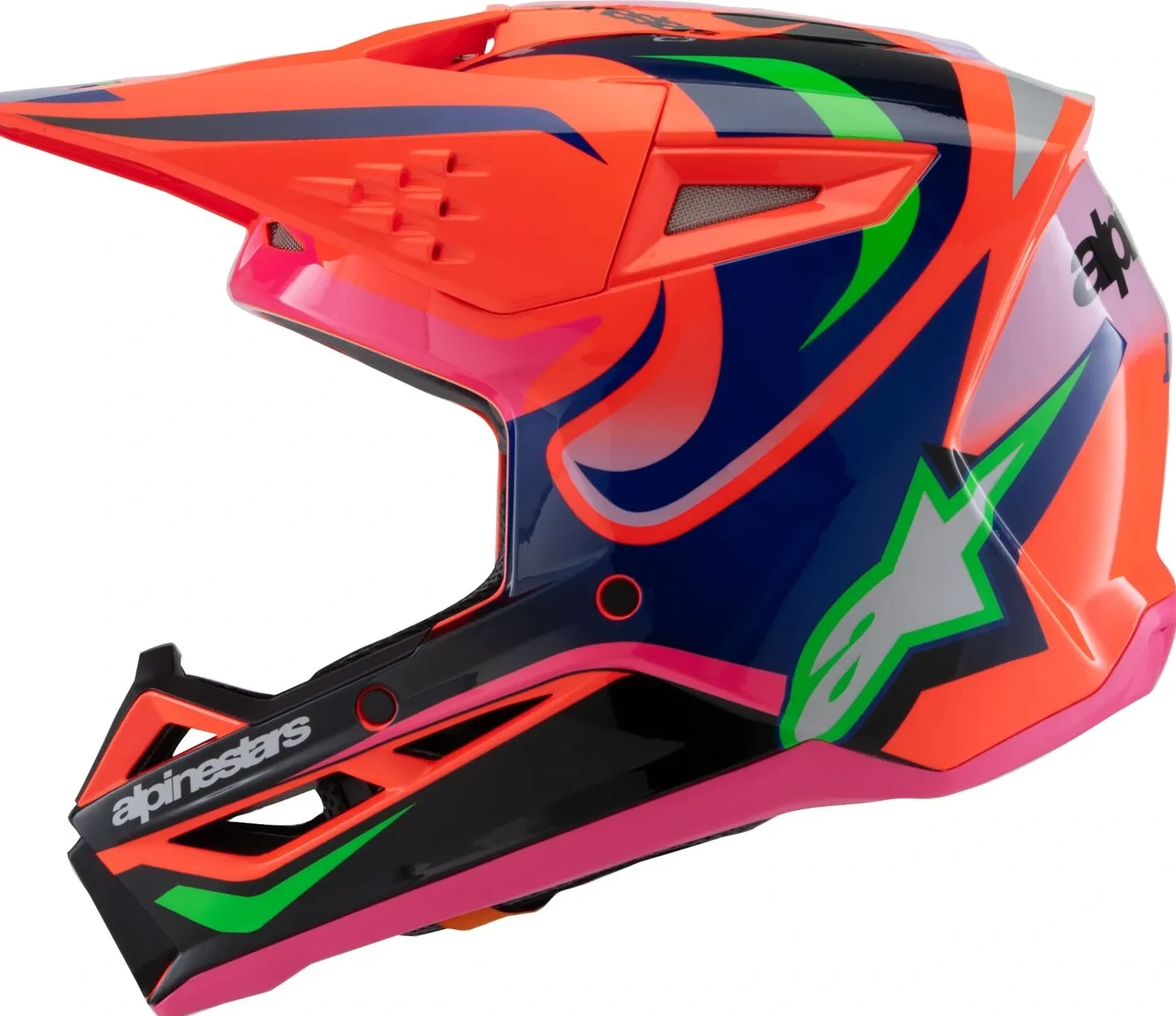 HELMET YTH SM3 DEEGAN OR/PU/PK YM