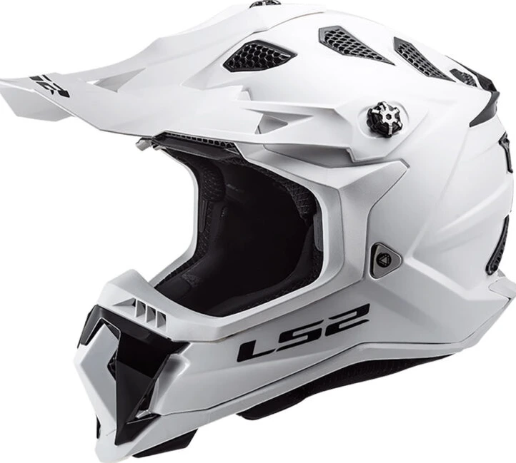 LS2 MX700 SUBVERTER II EVO SINGLE MONO helmet - S, Gloss White