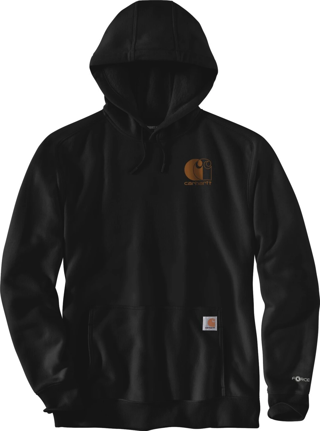 Carhartt Force™ Logo hoodie, Black, 2XL