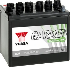 Yuasa aku 895 12V 26AH Aia (wc) Märkus: Kaubaaluse last (34)