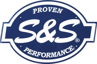 S&S, Embossed sign, aluminum