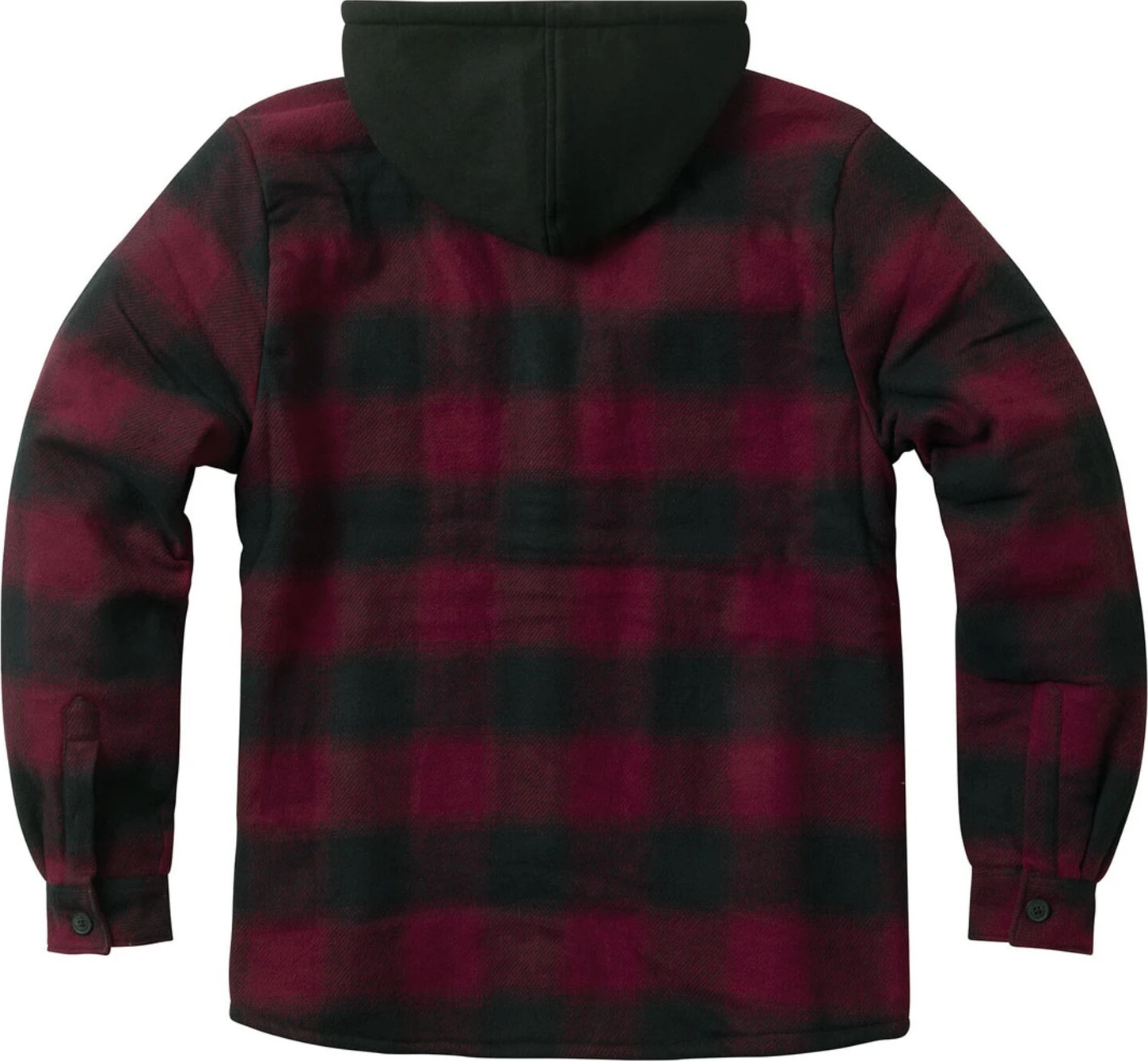 WCC Hell Bent Flannel jacket, Red, black, XL