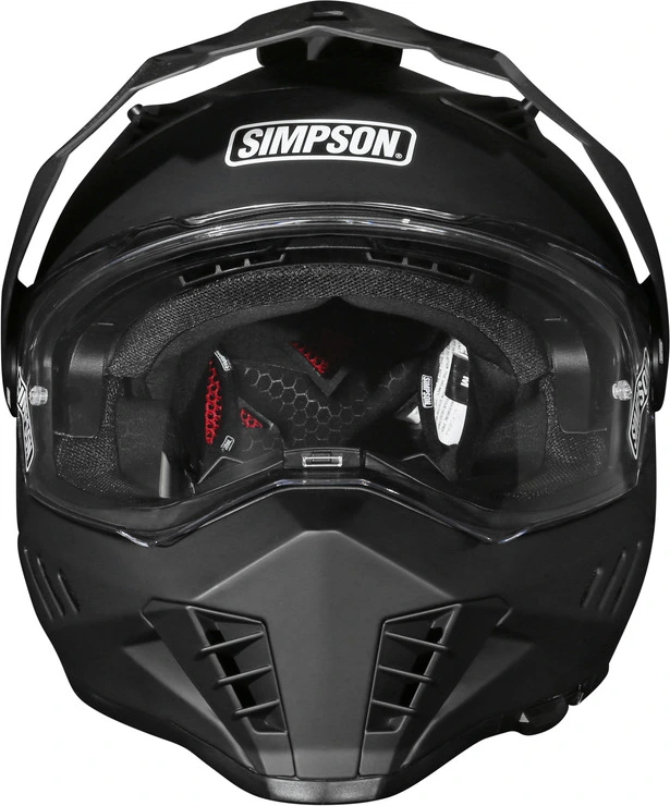 SIMPSON Helmet Xcursion matt black, S
