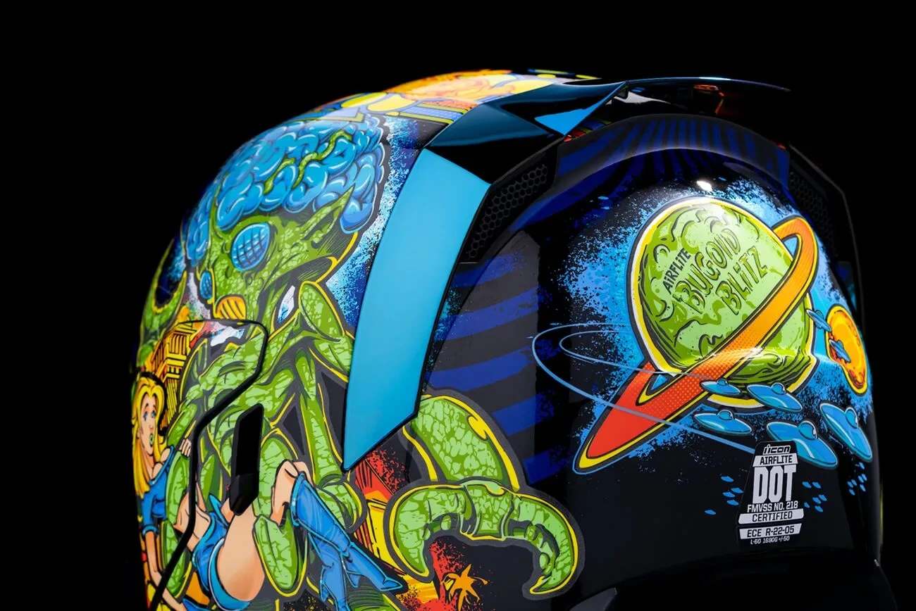 HELMET AIRFLITE BUGOID BLITZ BLUE XS