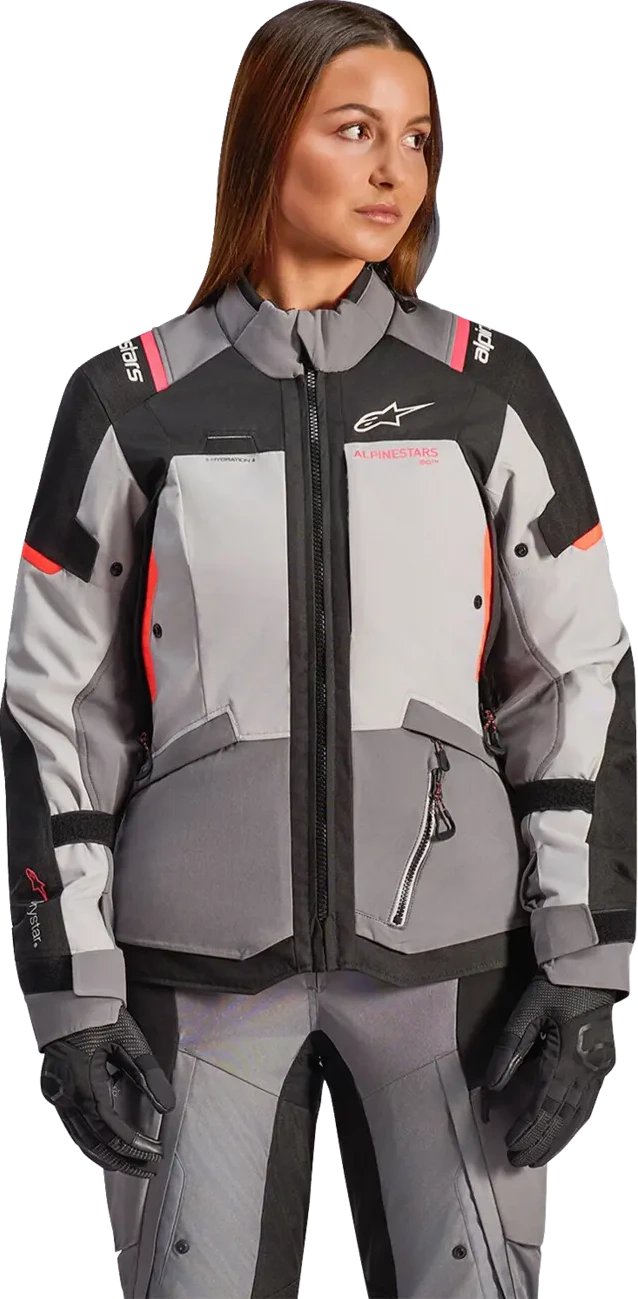 JACKET 4W ANDES V4 DS GRAY/BLACK/CORAL 2XL