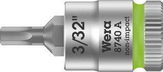 Wera Zyklop 1/4" Hex socket bit - US sizes