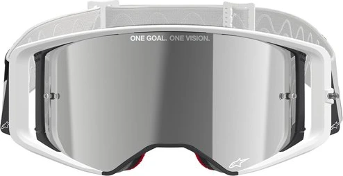 Alpinestars Goggle Supertech CORP WHITE Mirror SILVER