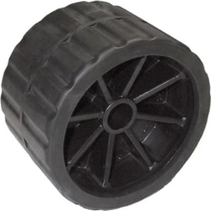 Side roller black 75 mm Ø hole 18.5 mm