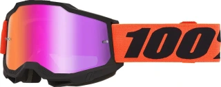 Matt Black / Black, Orange, Red / Mirror, Red