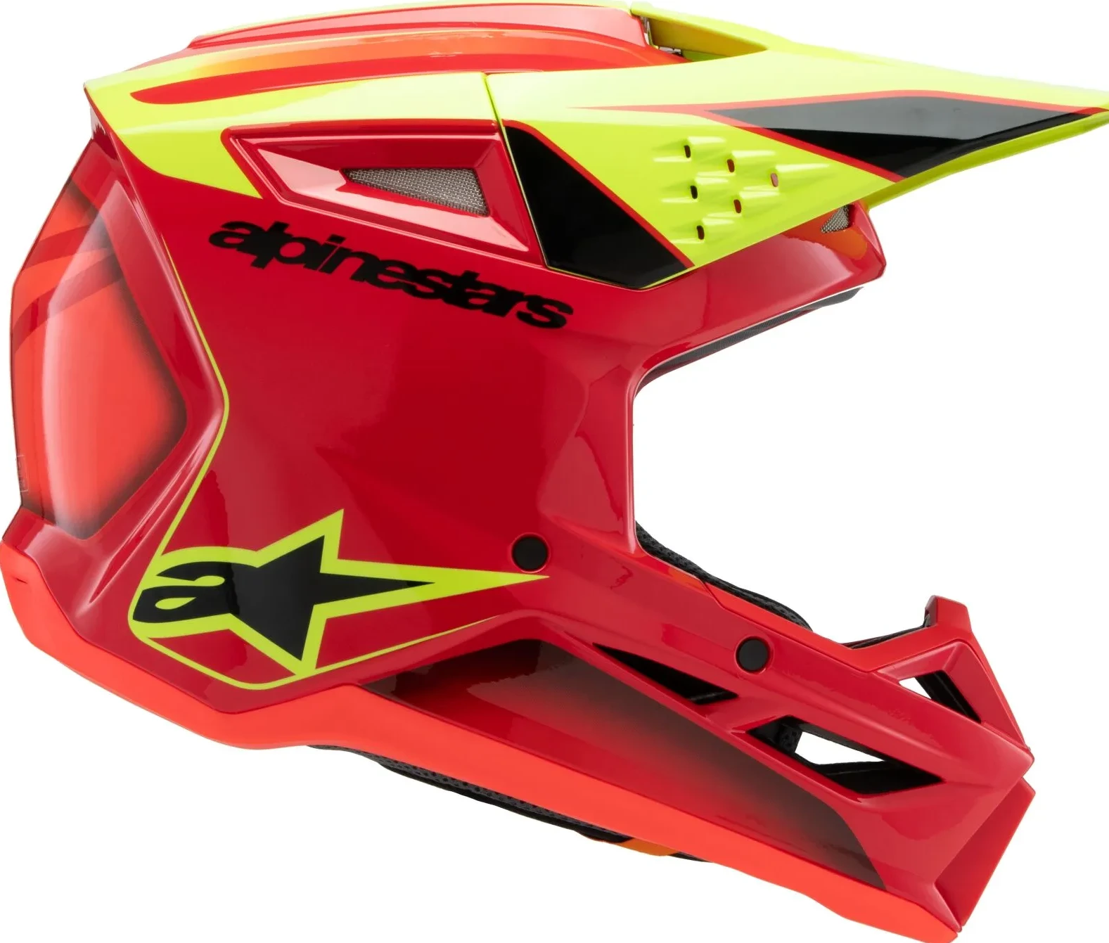HELMET YTH SM3 FRAY RD/YL/BK YS