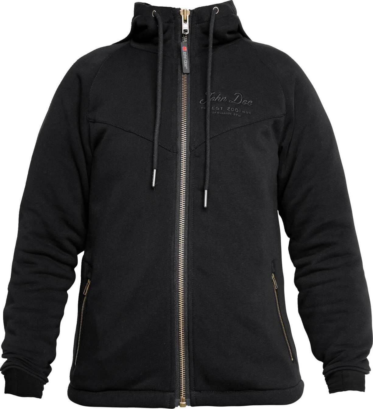 John Doe XTM© female hoodie, Black, XL