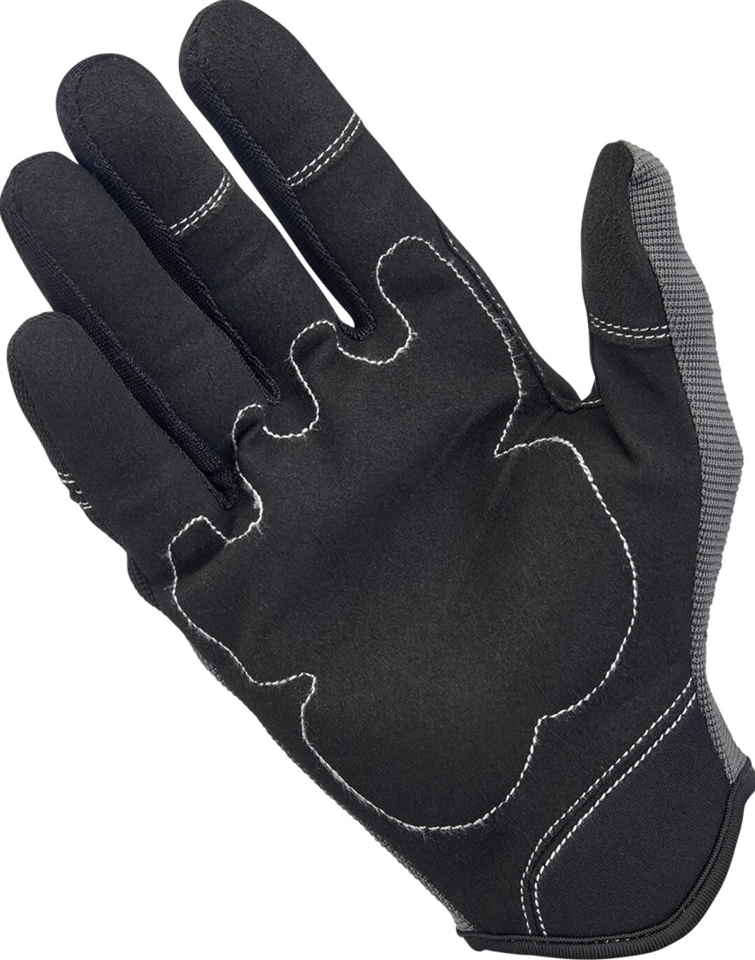 Biltwell Moto gloves, gray, Black, L