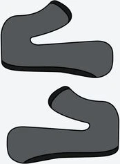 Airoh Aviator 3 Washable cheek pads