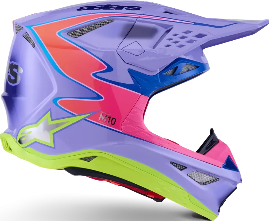 HELMET SM10 JETT PURPLE/PINK XS
