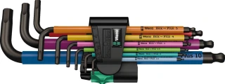 Wera hex key set multicolor - Metric
