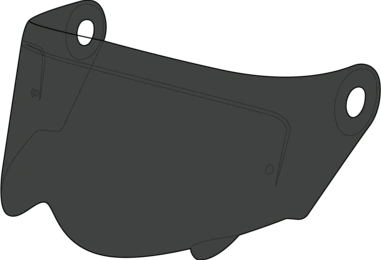 SIMPSON Darksome Visor Dark Tint