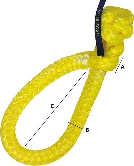 Soft Shackle yellow 6t