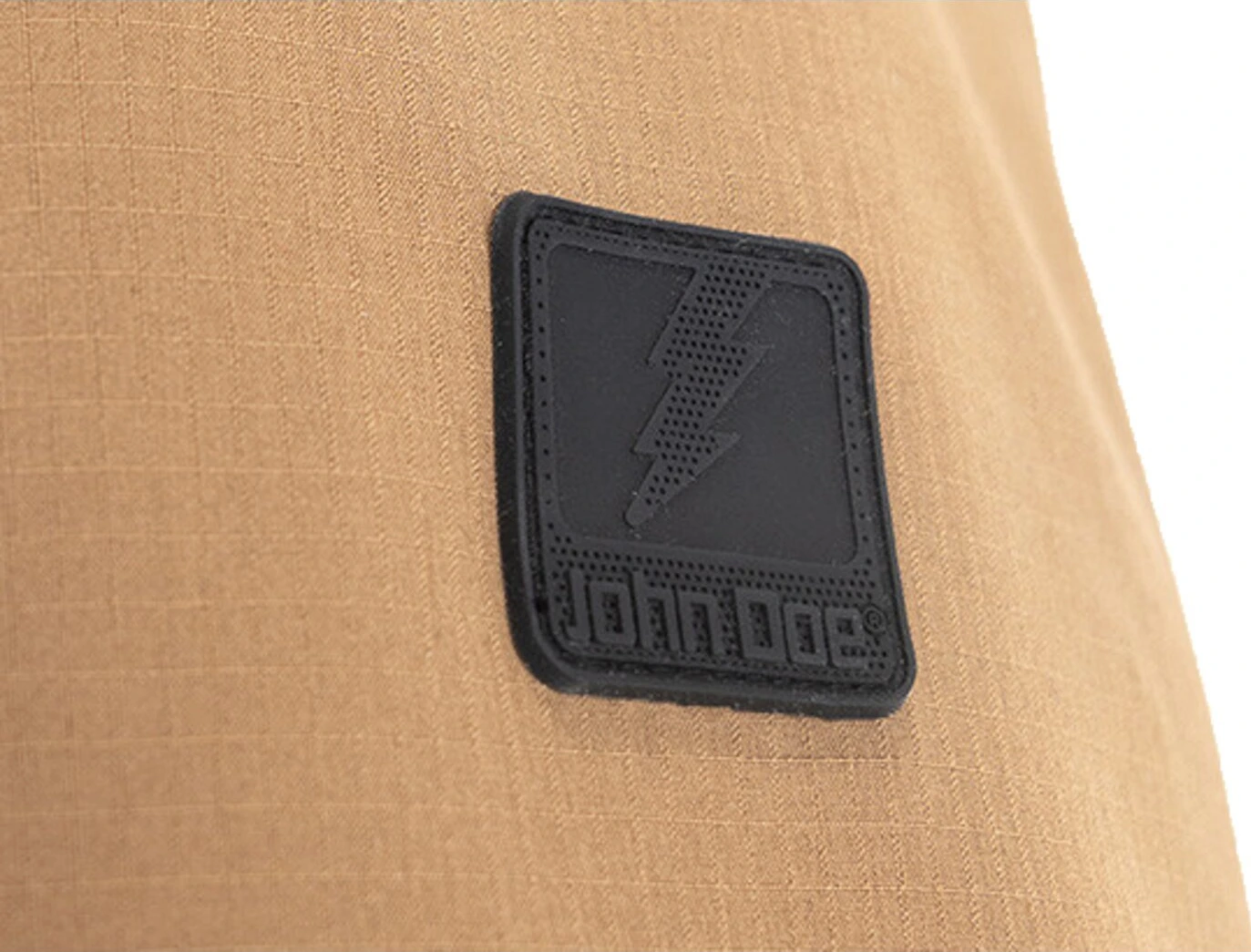 John Doe Hoodie V3 Softshell Rip-Stop dessert, Black, 2XL