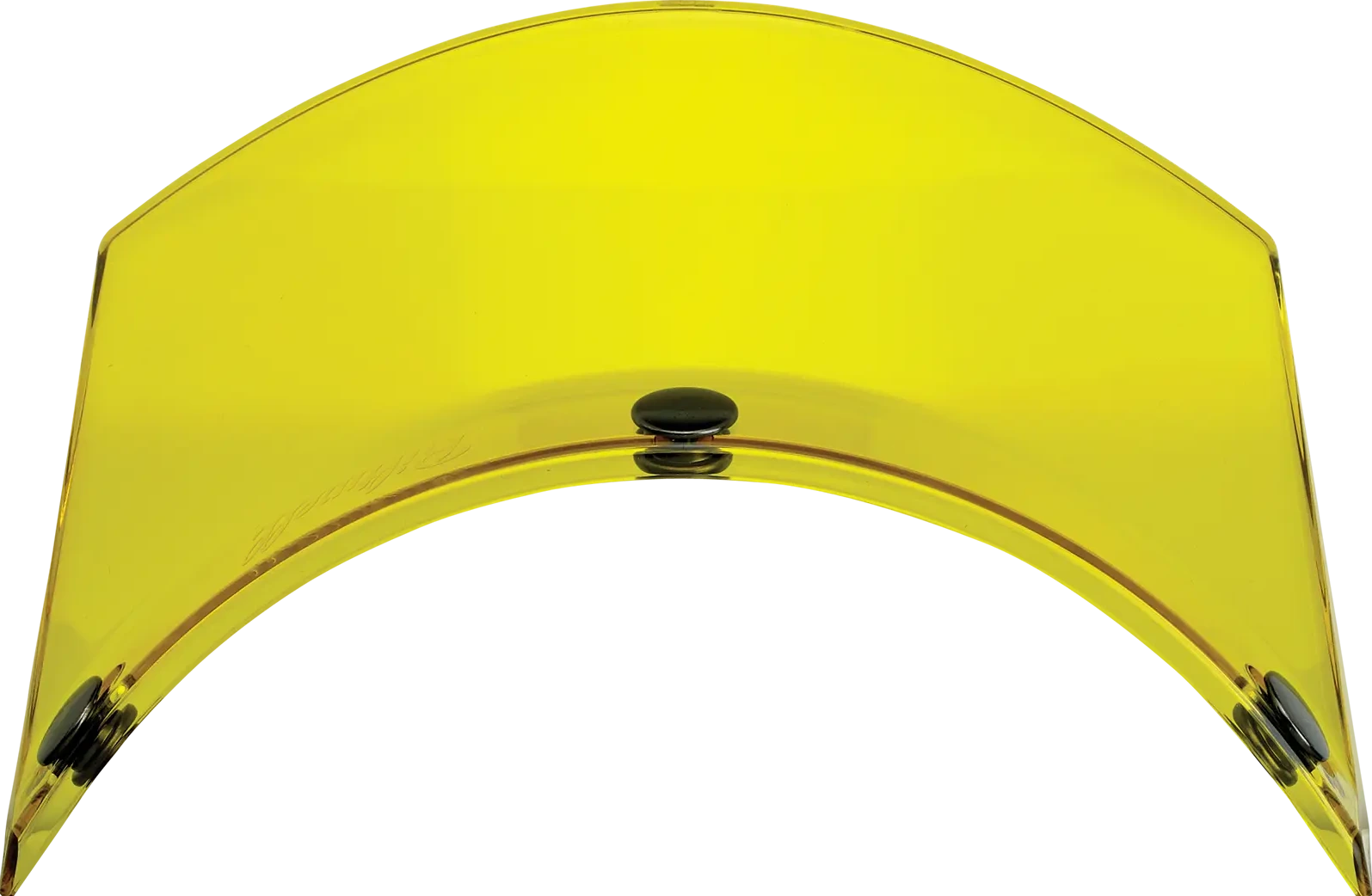 VISOR MOTO 3SNAP YLW