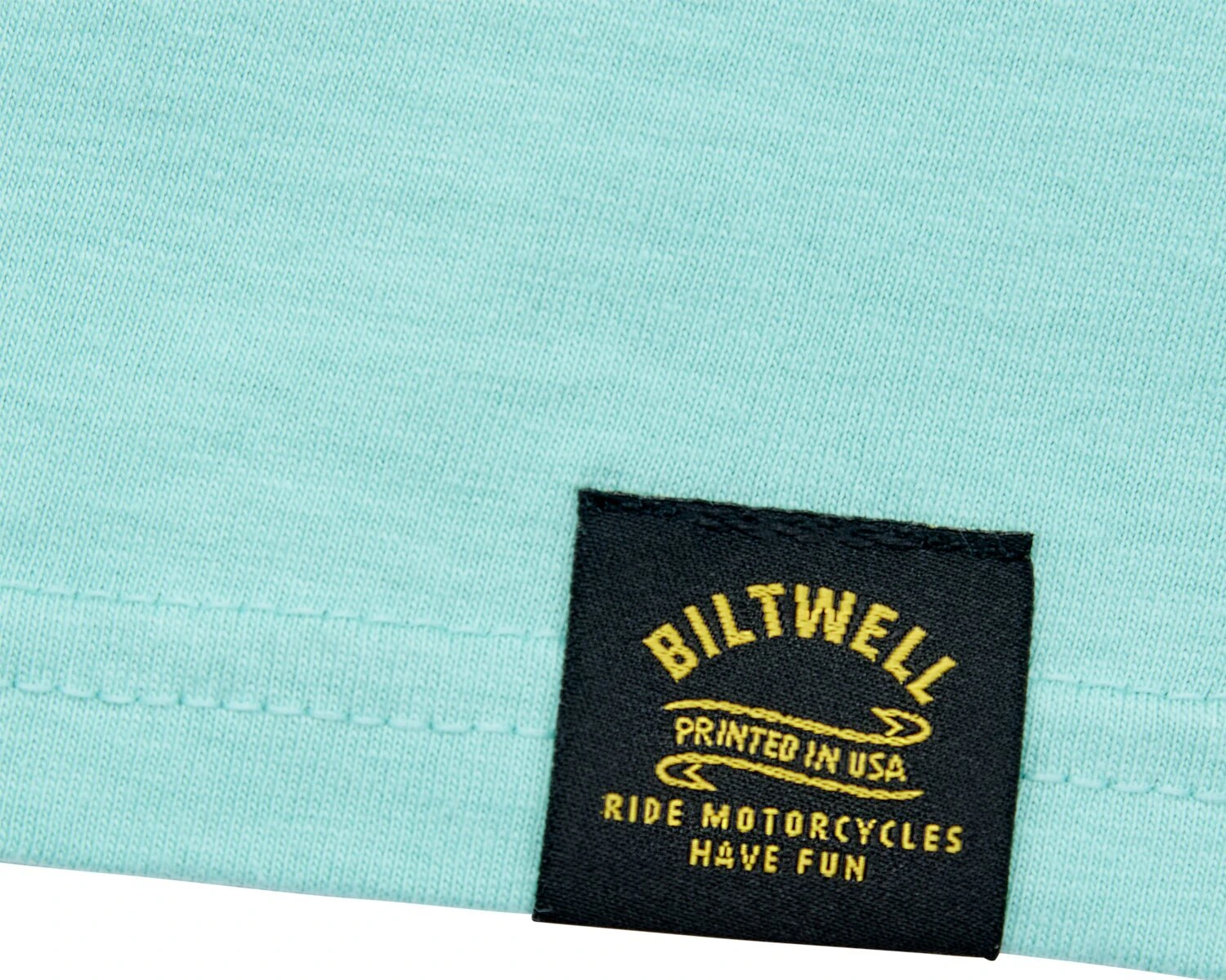 Biltwell Squatch t-shirt chalky mint, Blue, S