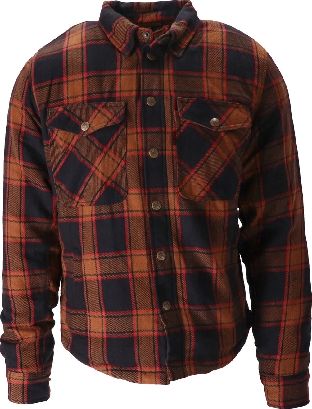 13 1/2 Long Run shirt, Brown, black, S