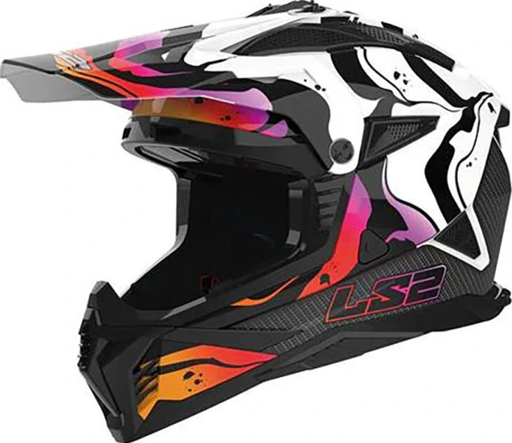 LS2 MX708 FAST II WASH helmet - S, Gloss White