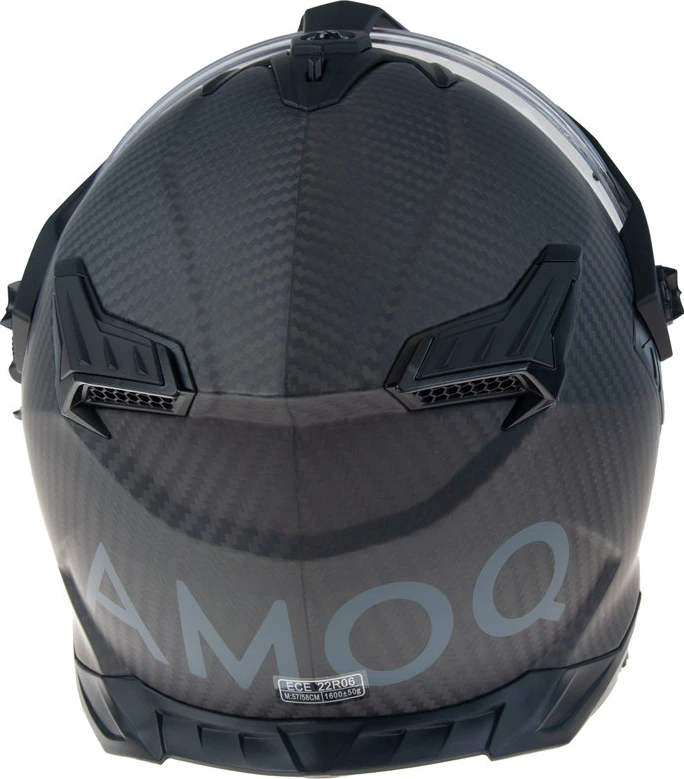AMOQ Recoil Electric visor Carbon ADV helmet Blackout, XS