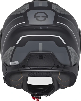 Schuberth Helmet J2 Sigma grey, 53 XS