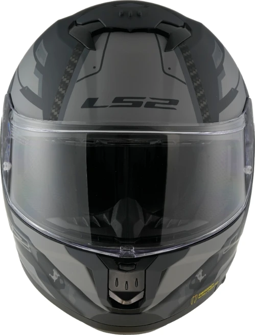 LS2 FF808 STREAM II SHADOW helmet - Matt Titanium Grey, XS