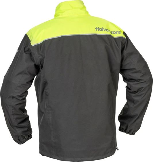 Halvarssons Rain jacket Bofallet HV yellow/black, L