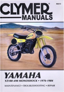 Clymer hooldusjuhend, Yamaha YZ100-490 Monoshock