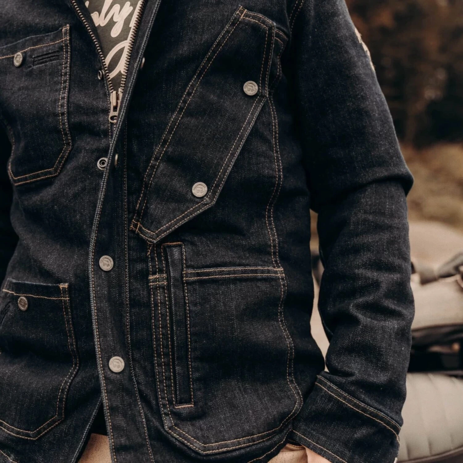 Holy Freedom King jacket, denim, M