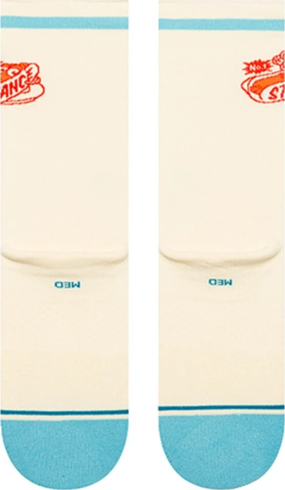 Stance Dog Crew socks, Cream, 38-42