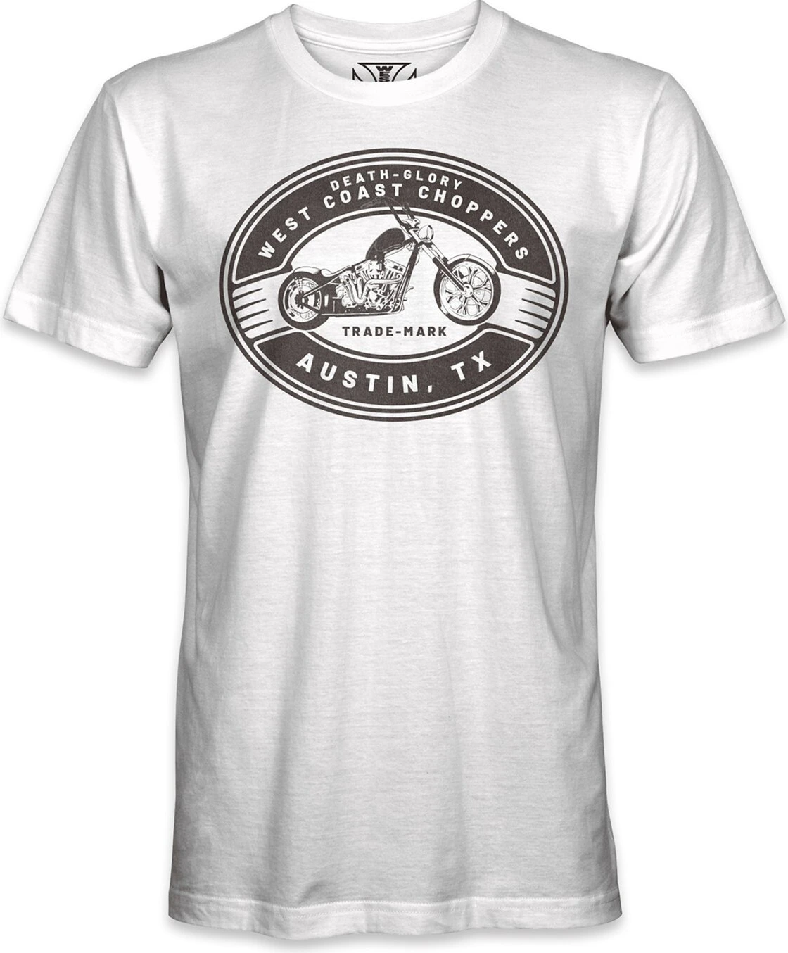 WCC Death Glory Trade-mark t-shirt, White, 2XL