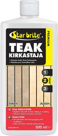 Star brite Premium Teak Brightener - Step 2 500ml