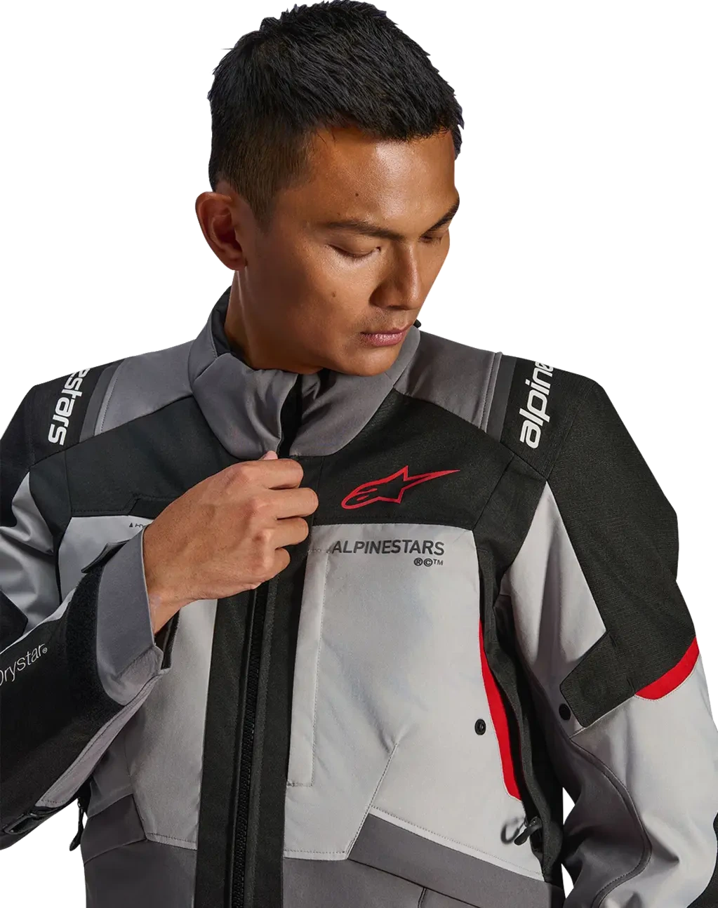 JACKET ANDES V4 DS GRAY/BLACK/RD 2XL
