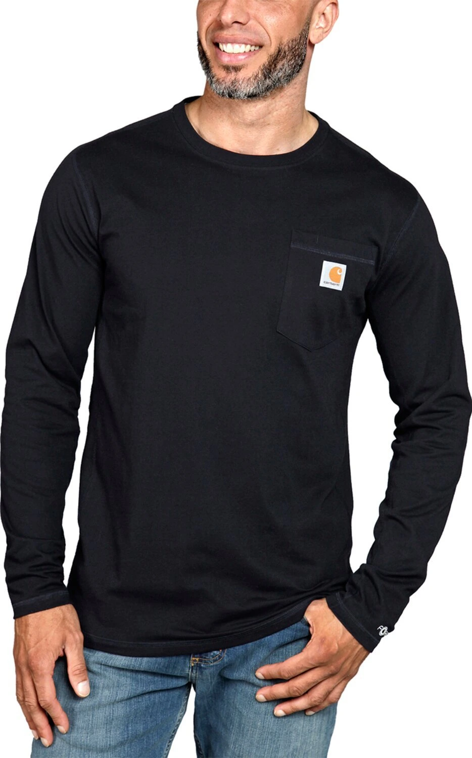 Carhartt Force™ pocket long sleeve black, M