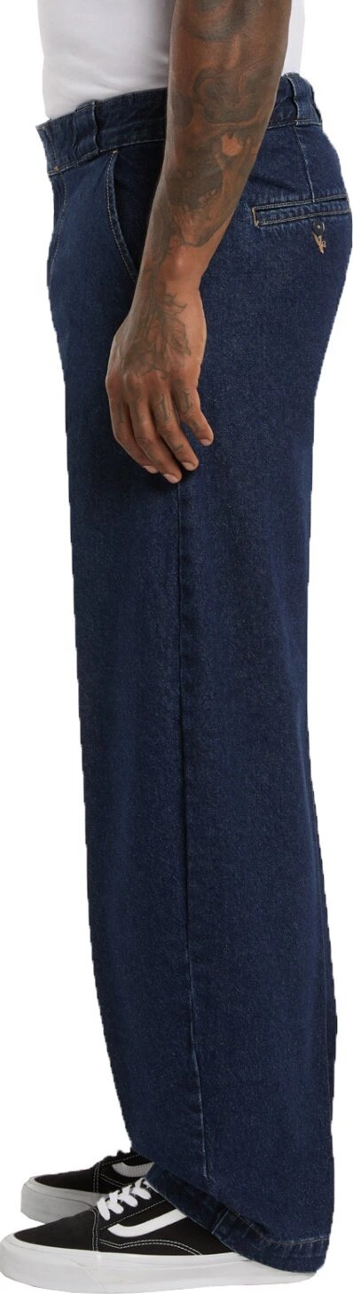 Dickies 877 Barrel leg work jeans, dark Blue, indigo, 30/34