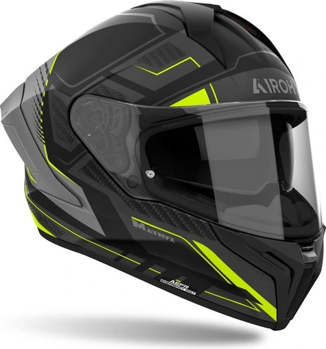 Airoh Helmet Matryx Rocket Yellow Matt, M